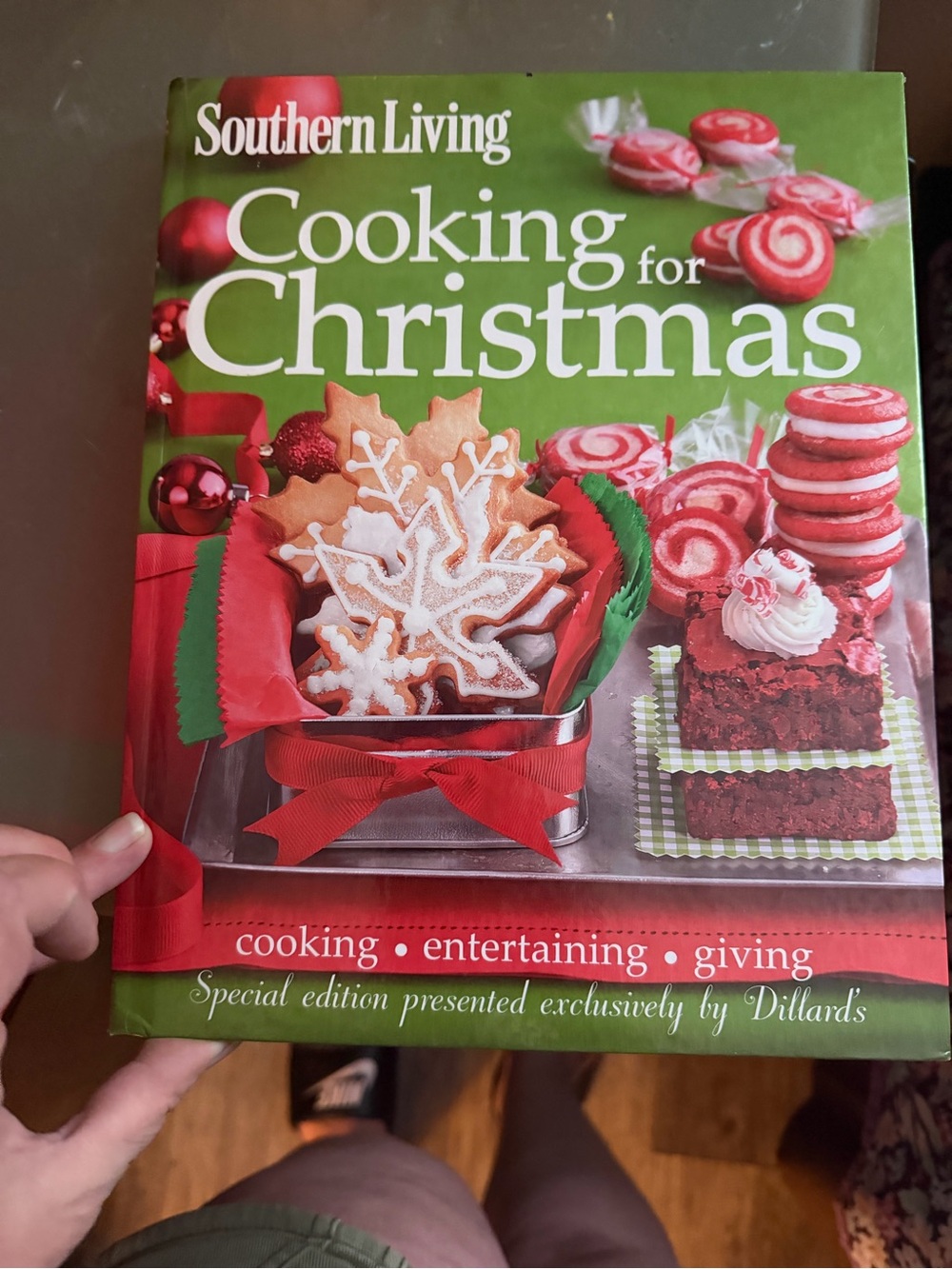 Southern Living Cooking for Christmas: Cooking, Entertaining, Giving HC 2012